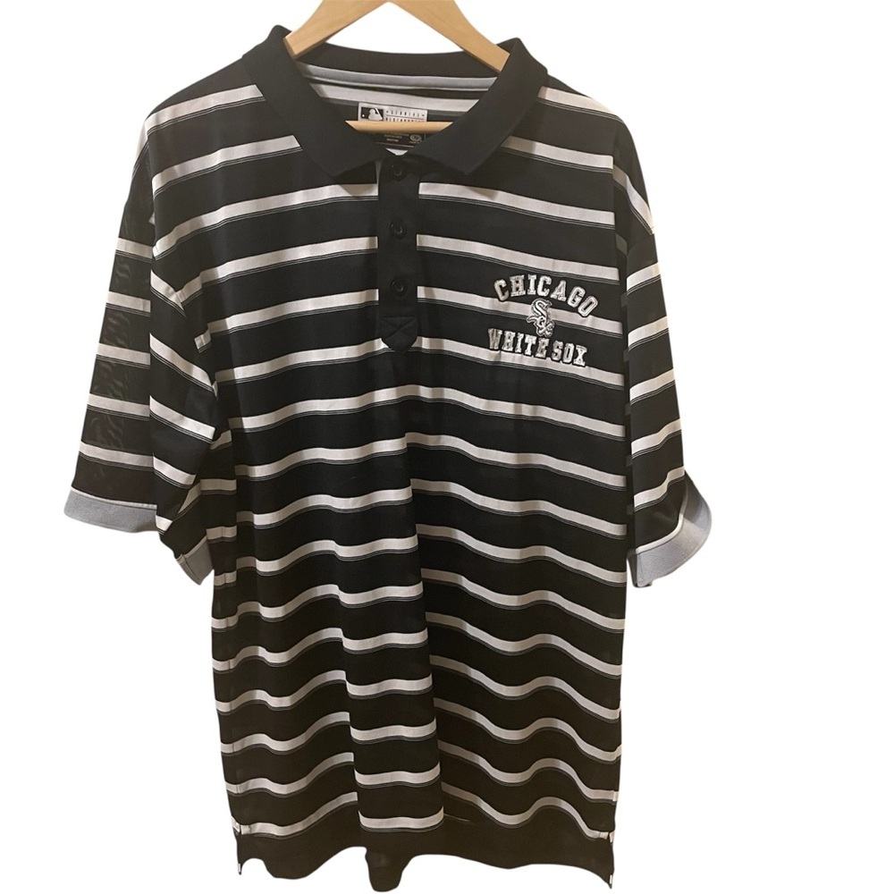 CHICAGO WHITE SOX Mens Golf Polo Shirt XL True Fan Genuine Merch. MLB- NWOT